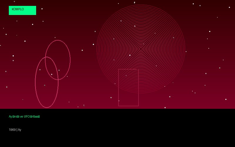 Ay İnişi ve UFO Örtbası