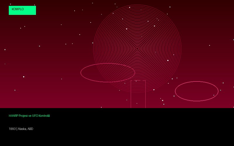 HAARP Projesi ve UFO Kontrolü